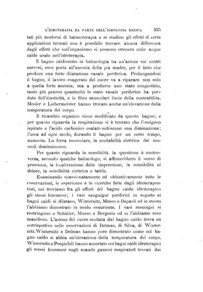 L'idrologia, la climatologia e la terapia fisica periodico mensile dell'Associazione medica italiana d'idrologia, climatologia e terapia fisica