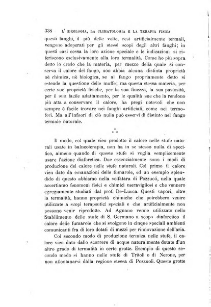 L'idrologia, la climatologia e la terapia fisica periodico mensile dell'Associazione medica italiana d'idrologia, climatologia e terapia fisica