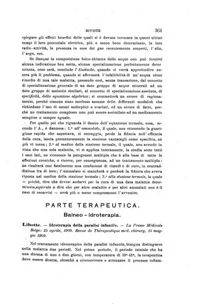 L'idrologia, la climatologia e la terapia fisica periodico mensile dell'Associazione medica italiana d'idrologia, climatologia e terapia fisica