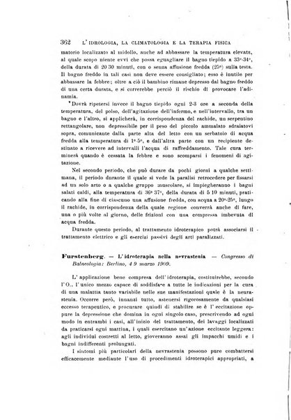 L'idrologia, la climatologia e la terapia fisica periodico mensile dell'Associazione medica italiana d'idrologia, climatologia e terapia fisica