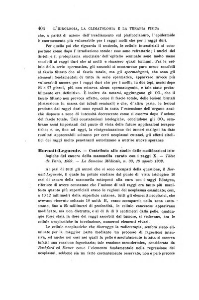 L'idrologia, la climatologia e la terapia fisica periodico mensile dell'Associazione medica italiana d'idrologia, climatologia e terapia fisica