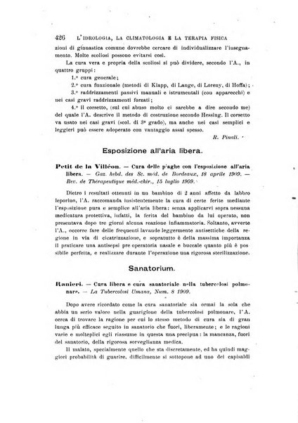 L'idrologia, la climatologia e la terapia fisica periodico mensile dell'Associazione medica italiana d'idrologia, climatologia e terapia fisica