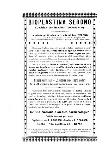 L'idrologia, la climatologia e la terapia fisica periodico mensile dell'Associazione medica italiana d'idrologia, climatologia e terapia fisica