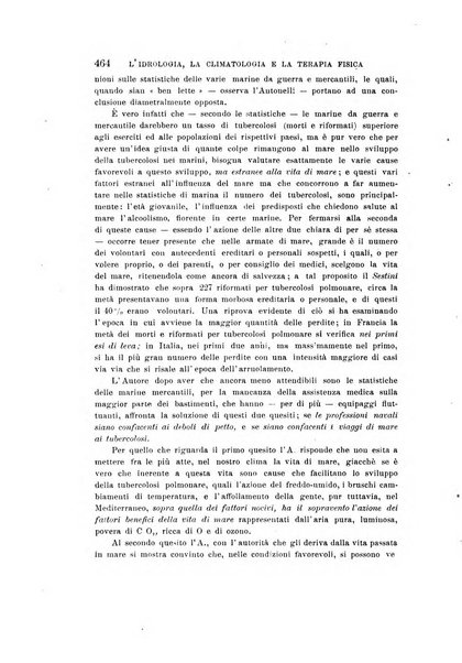 L'idrologia, la climatologia e la terapia fisica periodico mensile dell'Associazione medica italiana d'idrologia, climatologia e terapia fisica