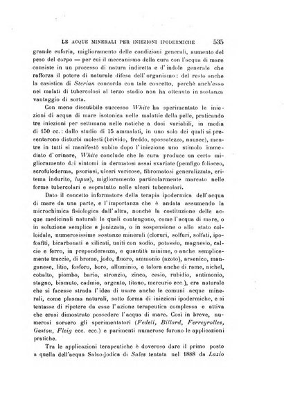 L'idrologia, la climatologia e la terapia fisica periodico mensile dell'Associazione medica italiana d'idrologia, climatologia e terapia fisica