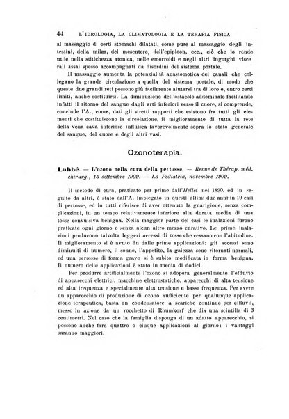 L'idrologia, la climatologia e la terapia fisica periodico mensile dell'Associazione medica italiana d'idrologia, climatologia e terapia fisica