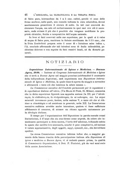 L'idrologia, la climatologia e la terapia fisica periodico mensile dell'Associazione medica italiana d'idrologia, climatologia e terapia fisica