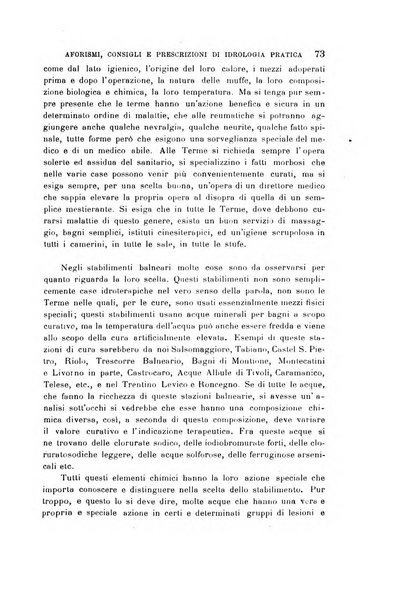 L'idrologia, la climatologia e la terapia fisica periodico mensile dell'Associazione medica italiana d'idrologia, climatologia e terapia fisica