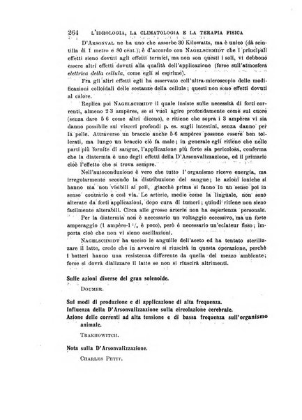 L'idrologia, la climatologia e la terapia fisica periodico mensile dell'Associazione medica italiana d'idrologia, climatologia e terapia fisica