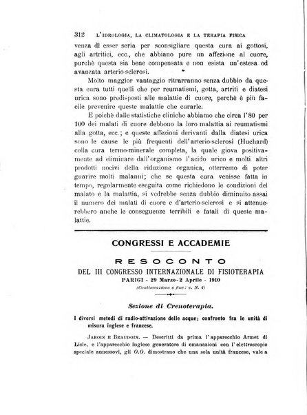 L'idrologia, la climatologia e la terapia fisica periodico mensile dell'Associazione medica italiana d'idrologia, climatologia e terapia fisica