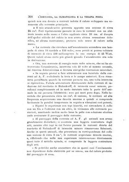 L'idrologia, la climatologia e la terapia fisica periodico mensile dell'Associazione medica italiana d'idrologia, climatologia e terapia fisica