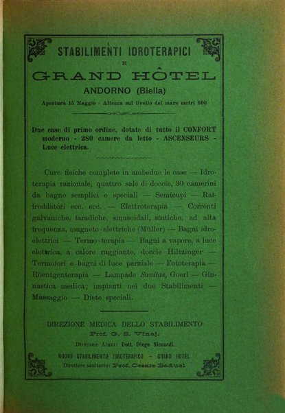 L'idrologia, la climatologia e la terapia fisica periodico mensile dell'Associazione medica italiana d'idrologia, climatologia e terapia fisica