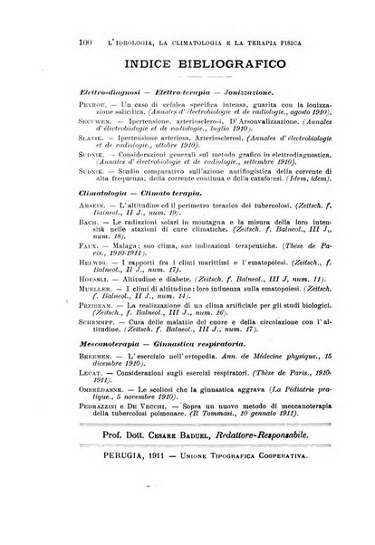 L'idrologia, la climatologia e la terapia fisica periodico mensile dell'Associazione medica italiana d'idrologia, climatologia e terapia fisica