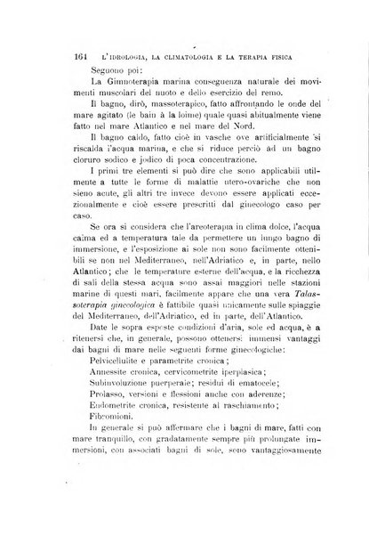 L'idrologia, la climatologia e la terapia fisica periodico mensile dell'Associazione medica italiana d'idrologia, climatologia e terapia fisica