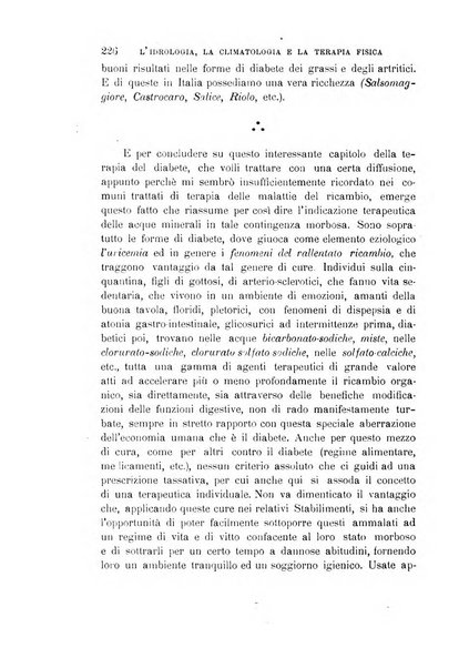 L'idrologia, la climatologia e la terapia fisica periodico mensile dell'Associazione medica italiana d'idrologia, climatologia e terapia fisica