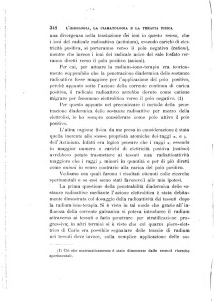 L'idrologia, la climatologia e la terapia fisica periodico mensile dell'Associazione medica italiana d'idrologia, climatologia e terapia fisica