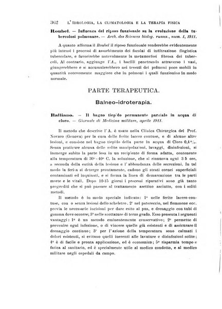 L'idrologia, la climatologia e la terapia fisica periodico mensile dell'Associazione medica italiana d'idrologia, climatologia e terapia fisica