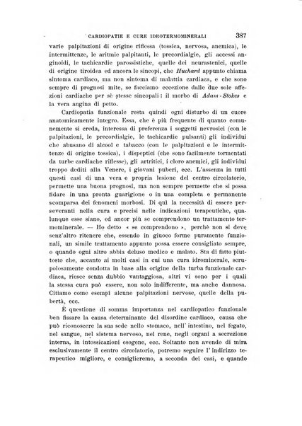 L'idrologia, la climatologia e la terapia fisica periodico mensile dell'Associazione medica italiana d'idrologia, climatologia e terapia fisica