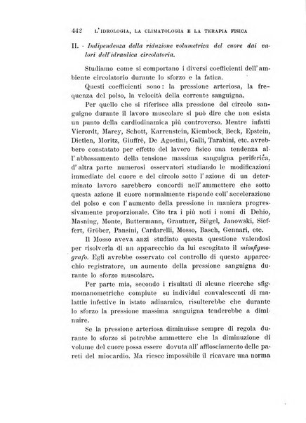 L'idrologia, la climatologia e la terapia fisica periodico mensile dell'Associazione medica italiana d'idrologia, climatologia e terapia fisica