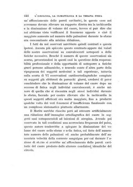 L'idrologia, la climatologia e la terapia fisica periodico mensile dell'Associazione medica italiana d'idrologia, climatologia e terapia fisica