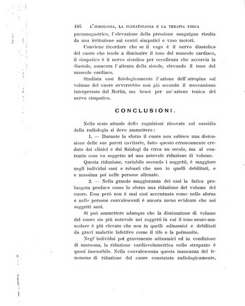 L'idrologia, la climatologia e la terapia fisica periodico mensile dell'Associazione medica italiana d'idrologia, climatologia e terapia fisica