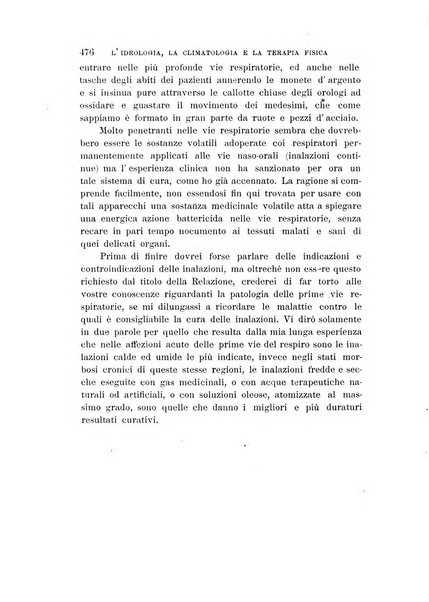 L'idrologia, la climatologia e la terapia fisica periodico mensile dell'Associazione medica italiana d'idrologia, climatologia e terapia fisica