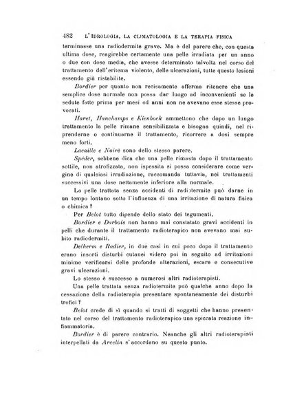 L'idrologia, la climatologia e la terapia fisica periodico mensile dell'Associazione medica italiana d'idrologia, climatologia e terapia fisica