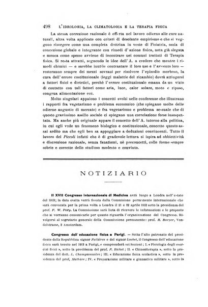 L'idrologia, la climatologia e la terapia fisica periodico mensile dell'Associazione medica italiana d'idrologia, climatologia e terapia fisica