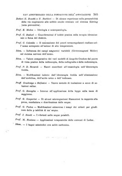 L'idrologia, la climatologia e la terapia fisica periodico mensile dell'Associazione medica italiana d'idrologia, climatologia e terapia fisica