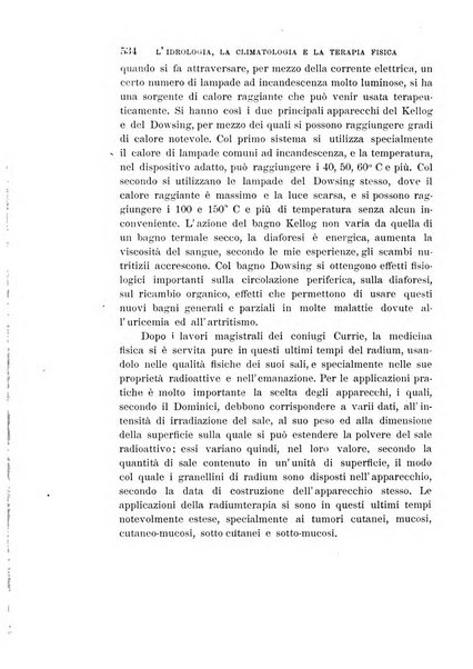 L'idrologia, la climatologia e la terapia fisica periodico mensile dell'Associazione medica italiana d'idrologia, climatologia e terapia fisica