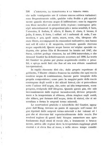 L'idrologia, la climatologia e la terapia fisica periodico mensile dell'Associazione medica italiana d'idrologia, climatologia e terapia fisica