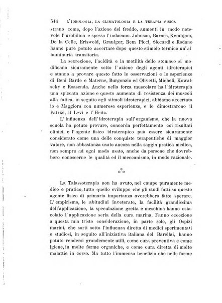 L'idrologia, la climatologia e la terapia fisica periodico mensile dell'Associazione medica italiana d'idrologia, climatologia e terapia fisica