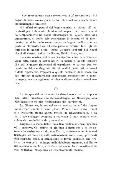 L'idrologia, la climatologia e la terapia fisica periodico mensile dell'Associazione medica italiana d'idrologia, climatologia e terapia fisica