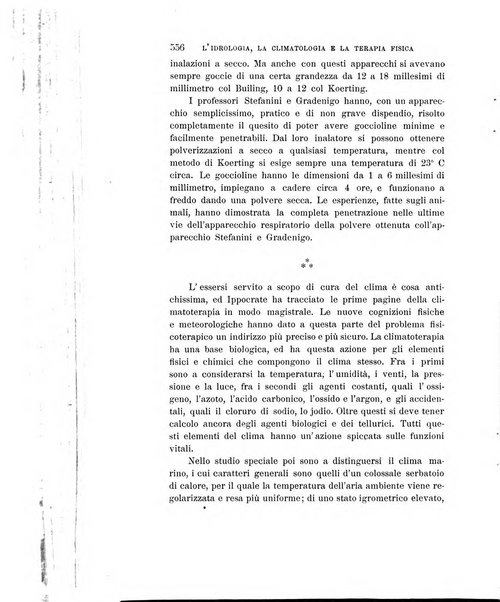 L'idrologia, la climatologia e la terapia fisica periodico mensile dell'Associazione medica italiana d'idrologia, climatologia e terapia fisica