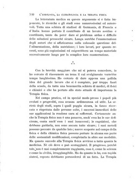 L'idrologia, la climatologia e la terapia fisica periodico mensile dell'Associazione medica italiana d'idrologia, climatologia e terapia fisica