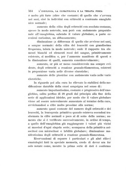 L'idrologia, la climatologia e la terapia fisica periodico mensile dell'Associazione medica italiana d'idrologia, climatologia e terapia fisica