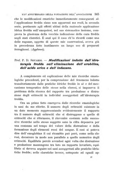 L'idrologia, la climatologia e la terapia fisica periodico mensile dell'Associazione medica italiana d'idrologia, climatologia e terapia fisica