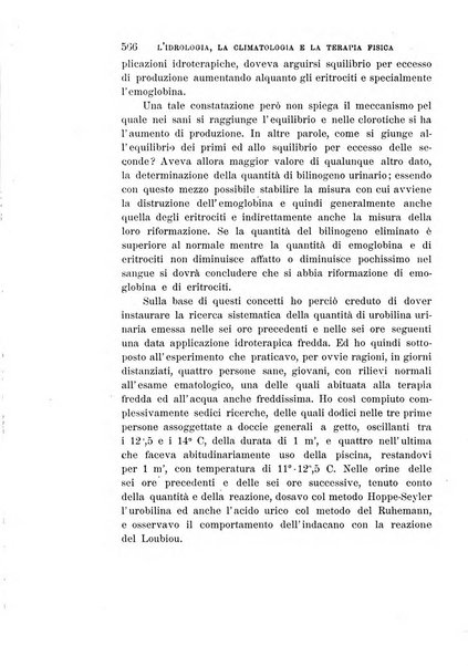 L'idrologia, la climatologia e la terapia fisica periodico mensile dell'Associazione medica italiana d'idrologia, climatologia e terapia fisica