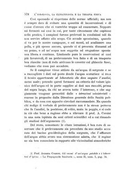 L'idrologia, la climatologia e la terapia fisica periodico mensile dell'Associazione medica italiana d'idrologia, climatologia e terapia fisica