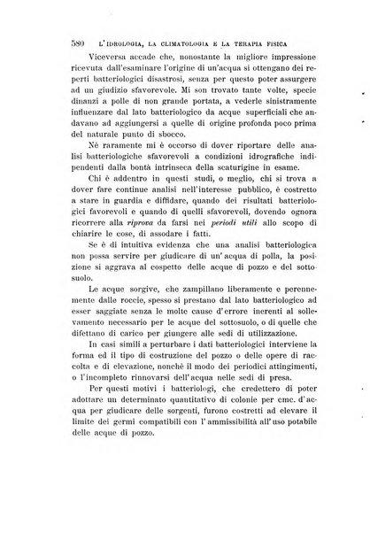 L'idrologia, la climatologia e la terapia fisica periodico mensile dell'Associazione medica italiana d'idrologia, climatologia e terapia fisica