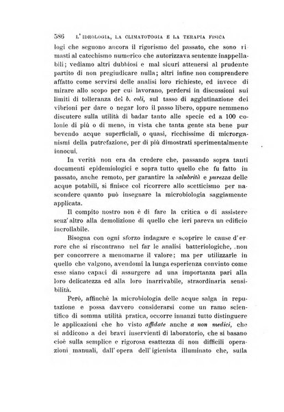 L'idrologia, la climatologia e la terapia fisica periodico mensile dell'Associazione medica italiana d'idrologia, climatologia e terapia fisica