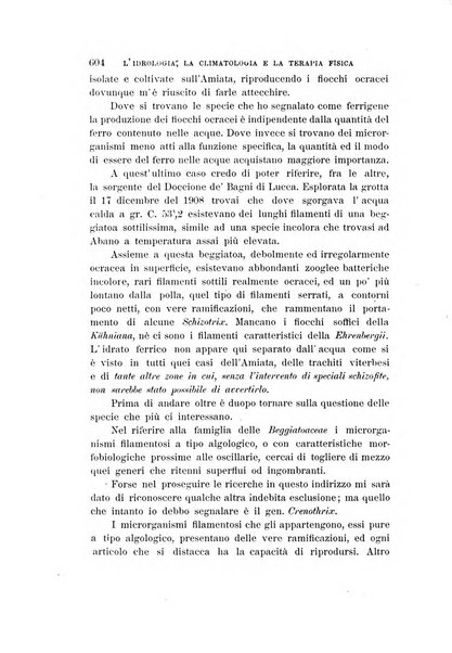 L'idrologia, la climatologia e la terapia fisica periodico mensile dell'Associazione medica italiana d'idrologia, climatologia e terapia fisica