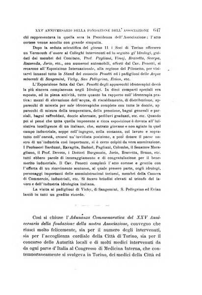 L'idrologia, la climatologia e la terapia fisica periodico mensile dell'Associazione medica italiana d'idrologia, climatologia e terapia fisica