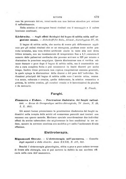 L'idrologia, la climatologia e la terapia fisica periodico mensile dell'Associazione medica italiana d'idrologia, climatologia e terapia fisica