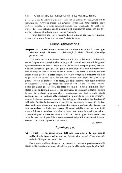 L'idrologia, la climatologia e la terapia fisica periodico mensile dell'Associazione medica italiana d'idrologia, climatologia e terapia fisica