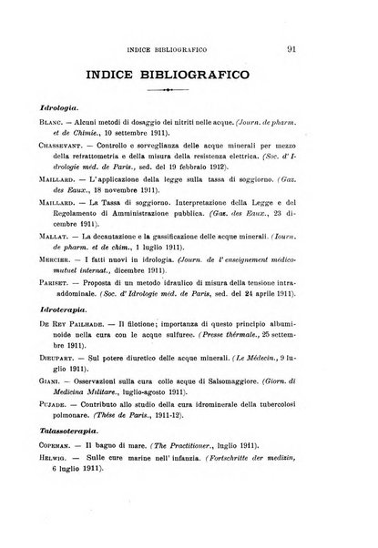 L'idrologia, la climatologia e la terapia fisica periodico mensile dell'Associazione medica italiana d'idrologia, climatologia e terapia fisica