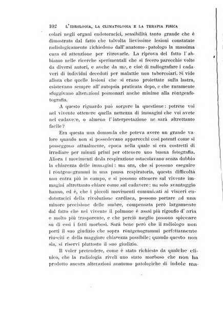 L'idrologia, la climatologia e la terapia fisica periodico mensile dell'Associazione medica italiana d'idrologia, climatologia e terapia fisica