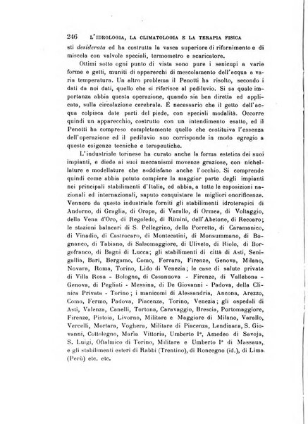 L'idrologia, la climatologia e la terapia fisica periodico mensile dell'Associazione medica italiana d'idrologia, climatologia e terapia fisica