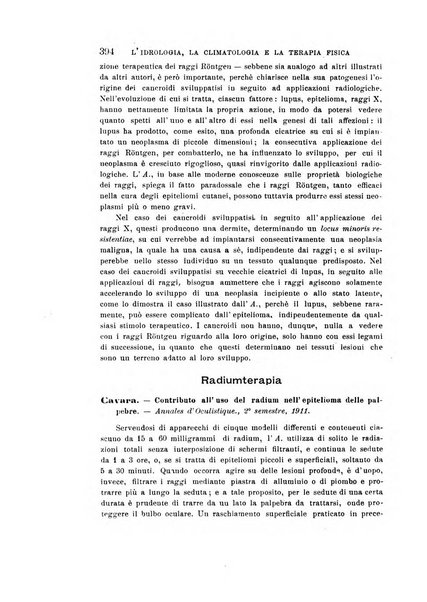 L'idrologia, la climatologia e la terapia fisica periodico mensile dell'Associazione medica italiana d'idrologia, climatologia e terapia fisica