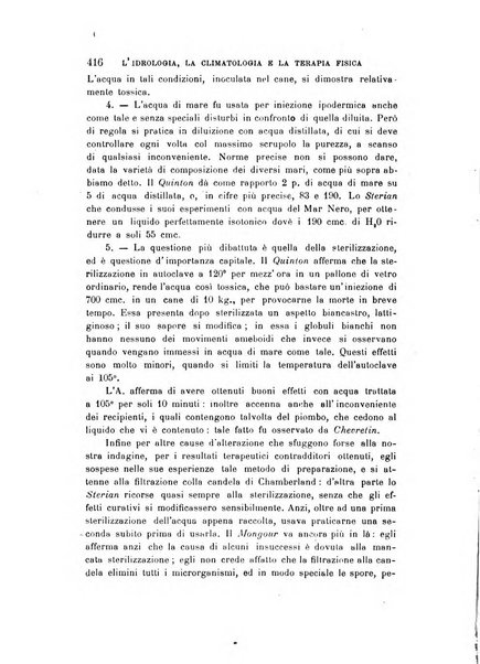 L'idrologia, la climatologia e la terapia fisica periodico mensile dell'Associazione medica italiana d'idrologia, climatologia e terapia fisica